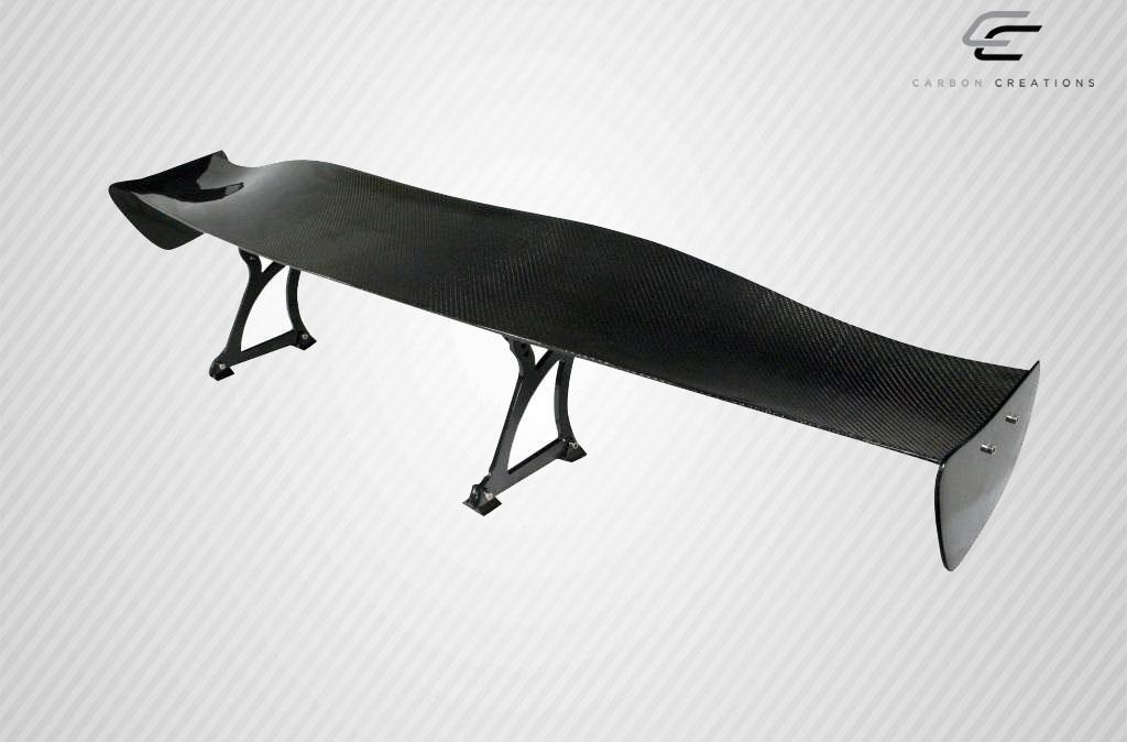Universal Carbon Creations GT Concept Wing Trunk Lid Spoiler - 1 Piece - Image 7