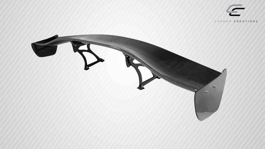 Universal Carbon Creations GT Concept Wing Trunk Lid Spoiler - 1 Piece - Image 8