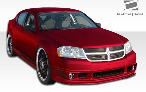 2008-2014 Dodge Avenger Duraflex Racer Side Skirts - Image 2