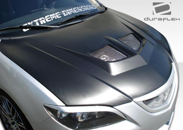 2004-2009 Mazda 3 Duraflex Evo Hood - Image 2