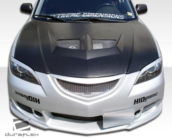 2004-2009 Mazda 3 Duraflex Evo Hood - Image 6