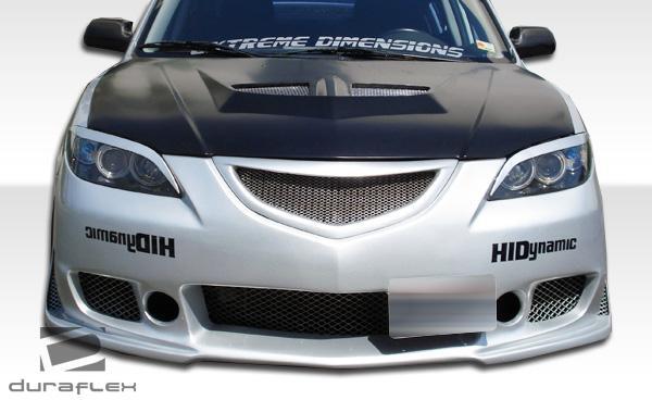 2004-2009 Mazda 3 Duraflex Evo Hood - Image 8