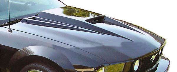 2005-2009 Ford Mustang Duraflex Spyder 3 Hood - Image 1