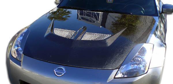 2003-2006 Nissan 350Z Carbon Creations Evo Carbon Fiber Hood - Image 1