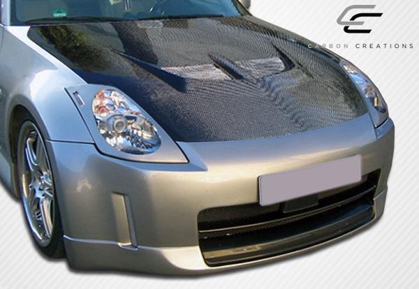 2003-2006 Nissan 350Z Carbon Creations Evo Carbon Fiber Hood - Image 3