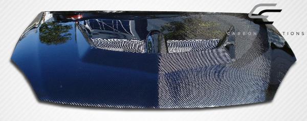 2004-2007 Mitsubishi Lancer Carbon Creations Evo Carbon Fiber Hood - Image 6
