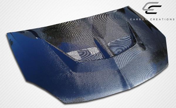 2004-2007 Mitsubishi Lancer Carbon Creations Evo Carbon Fiber Hood - Image 8