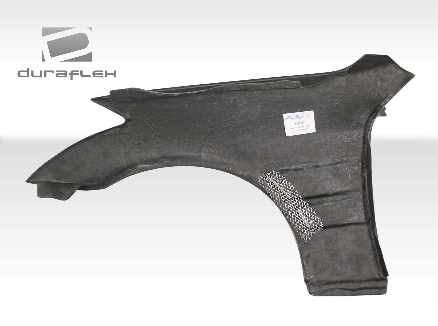 2003-2007 Infiniti G Coupe Duraflex GT Concept Fender - Image 6