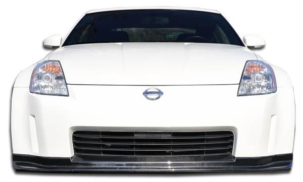 2003-2005 Nissan 350Z Carbon Creations N-1 Carbon Fiber Front Lip - Image 1