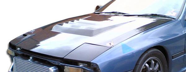 1986-1991 Mazda RX7 Duraflex D-1 Hood - Image 1