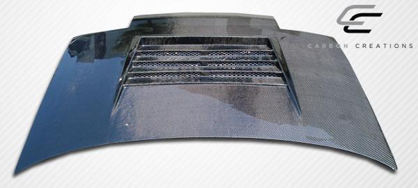 1986-1991 Mazda RX7 Carbon Creations D-1 Carbon Fiber Hood - Image 6