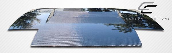 1986-1991 Mazda RX7 Carbon Creations D-1 Carbon Fiber Hood - Image 7