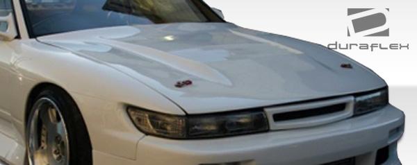 1989-1994 Nissan S13 Silvia Duraflex D-1 Hood - Image 3