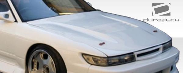 1989-1994 Nissan S13 Silvia Duraflex D-1 Hood - Image 6