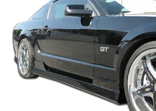 2005-2014 Ford Mustang Duraflex Stallion Side Skirts - Image 1
