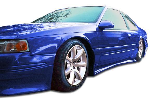1996-1997 Ford Thunderbird Duraflex Racer Side Skirts - Image 1