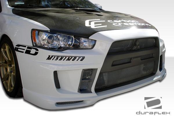 2008-2015 Mitsubishi Evolution Duraflex GT Concept Front Bumper - Image 4