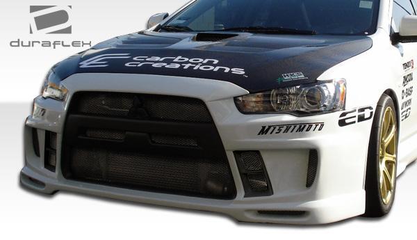 2008-2015 Mitsubishi Evolution Duraflex GT Concept Front Bumper - Image 6