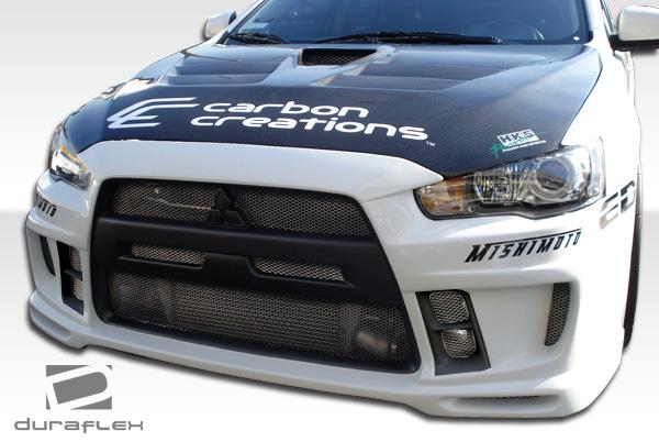 2008-2015 Mitsubishi Evolution Duraflex GT Concept Front Bumper - Image 9