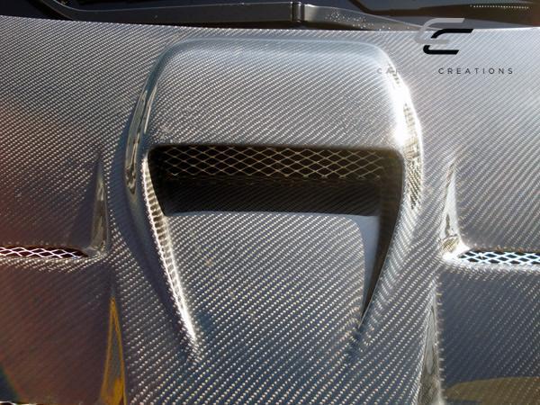 2008-2017 Mitsubishi Evolution Carbon Creations GT Concept Carbon Fiber Hood - Image 7