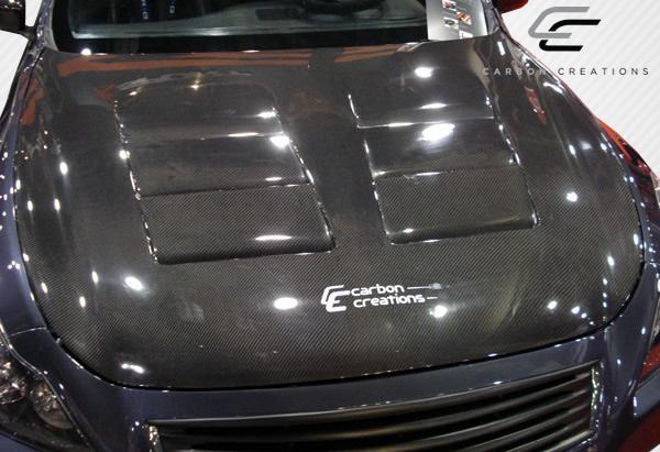 2008-2015 Infiniti G Coupe Carbon Creations GT Concept Carbon Fiber Hood - Image 2