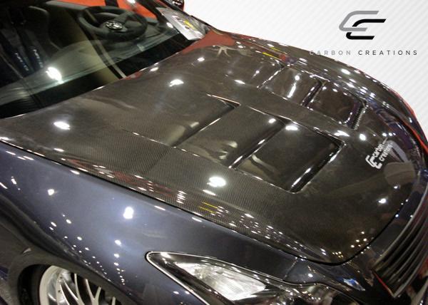 2008-2015 Infiniti G Coupe Carbon Creations GT Concept Carbon Fiber Hood - Image 5
