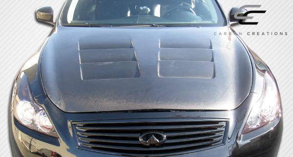 2008-2015 Infiniti G Coupe Carbon Creations GT Concept Carbon Fiber Hood - Image 9