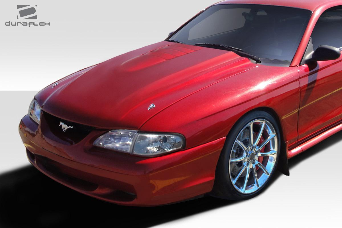 1994-1998 Ford Mustang Duraflex Cobra R Hood - Image 2