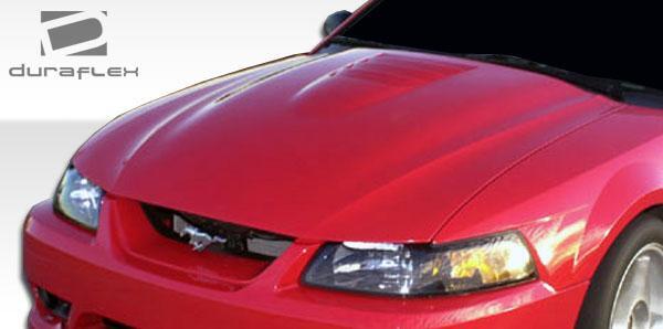 1999-2004 Ford Mustang Duraflex Cobra R Hood - Image 3