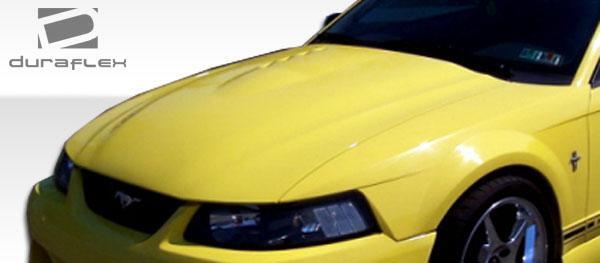 1999-2004 Ford Mustang Duraflex Cobra R Hood - Image 5