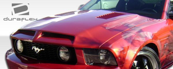 2005-2009 Ford Mustang Duraflex GT500 Hood - Image 4