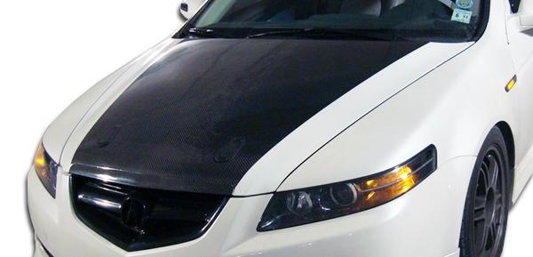 2004-2008 Acura TL Carbon Creations OEM Look Carbon Fiber Hood - Image 1