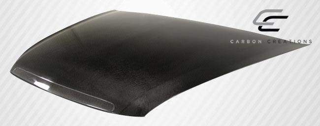 2004-2008 Acura TL Carbon Creations OEM Look Carbon Fiber Hood - Image 2