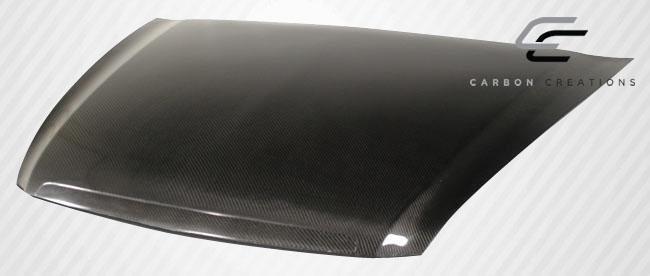 2004-2008 Acura TL Carbon Creations OEM Look Carbon Fiber Hood - Image 3