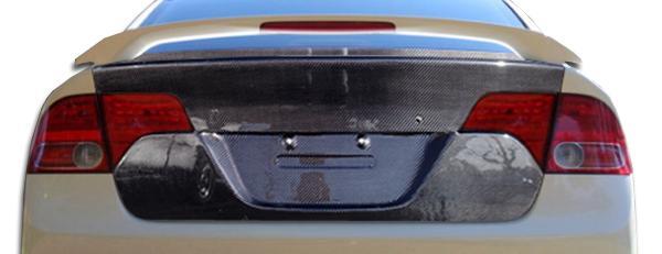 2006-2011 Honda Civic Carbon Creations OEM Look Carbon Fiber Trunk - Image 1