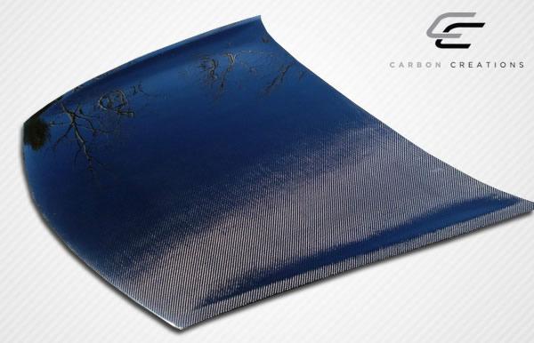 2008-2012 Honda Accord Carbon Creations OEM Look Carbon Fiber Hood - Image 7