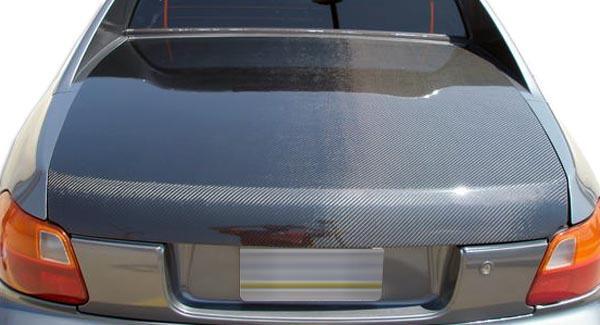 1993-1997 Honda Del Sol Carbon Creations OEM Look Carbon Fiber Trunk - Image 1