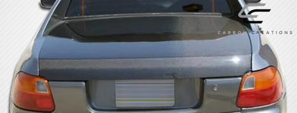 1993-1997 Honda Del Sol Carbon Creations OEM Look Carbon Fiber Trunk - Image 3