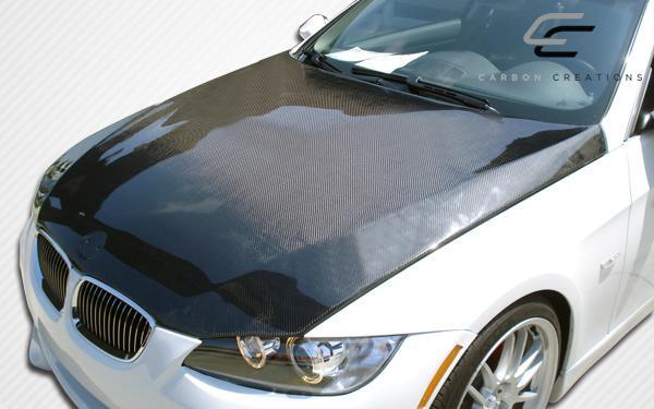 2007-2010 BMW 3 Series Carbon Creations OEM Look Carbon Fiber Hood - Image 4