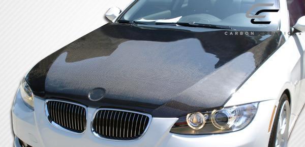 2007-2010 BMW 3 Series Carbon Creations OEM Look Carbon Fiber Hood - Image 5