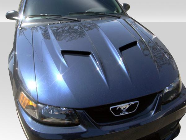 1999-2004 Ford Mustang Duraflex Mach 2 Hood - Image 7