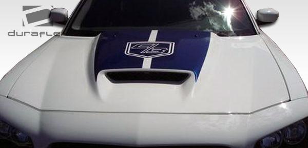 2006-2010 Dodge Charger Duraflex SRT Look Hood - Image 2