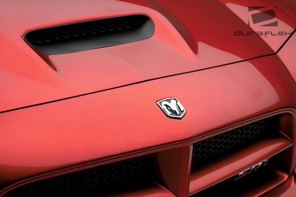 2006-2010 Dodge Charger Duraflex SRT Look Hood - Image 3