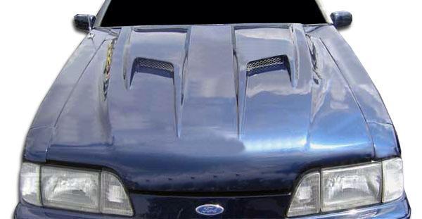 1987-1993 Ford Mustang Duraflex Mach 2 Hood - Image 1
