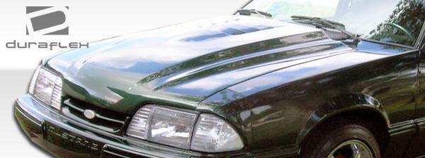 1987-1993 Ford Mustang Duraflex Cobra R Hood - Image 3