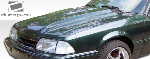 1987-1993 Ford Mustang Duraflex Cobra R Hood - Image 4