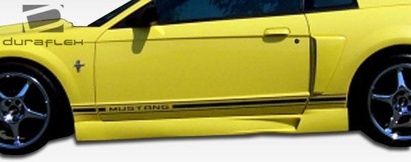 1999-2004 Ford Mustang Duraflex CVX Side Skirts - Image 7