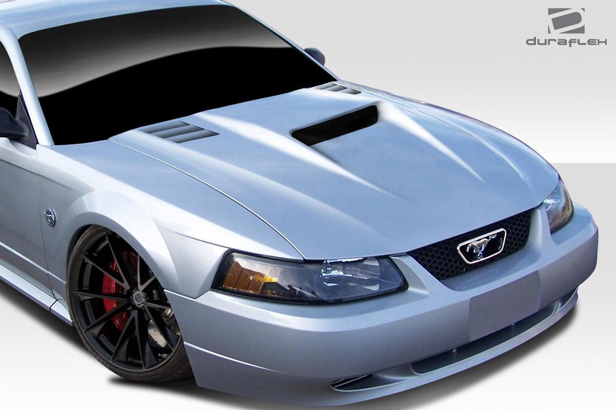 1999-2004 Ford Mustang Duraflex Venom Hood - Image 2