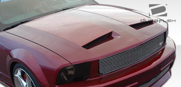 2005-2009 Ford Mustang Duraflex Dreamer Hood - Image 2
