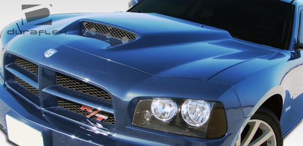 2006-2010 Dodge Charger Duraflex Ram Air Hood - Image 3